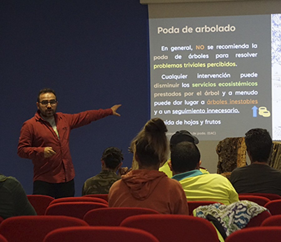 Conferencia sobre la Poda de arbolado